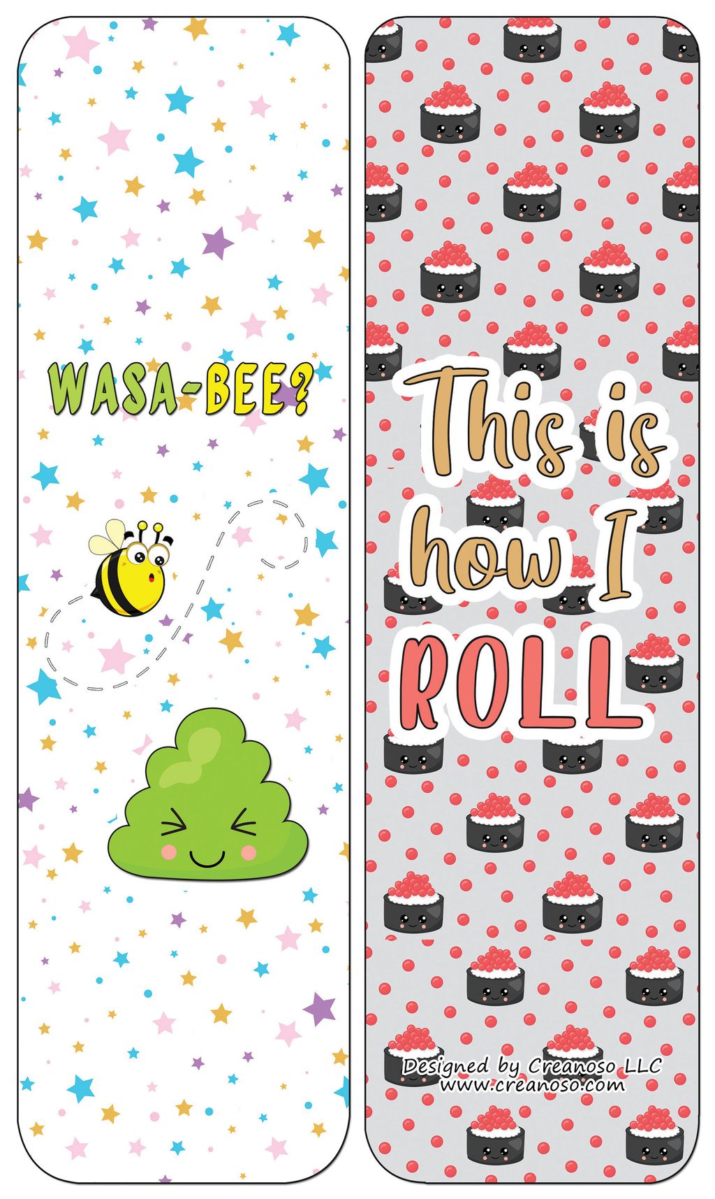 CNSBM4115_BM4_Funny Bookmarks Cards - Sushi Puns.jpg