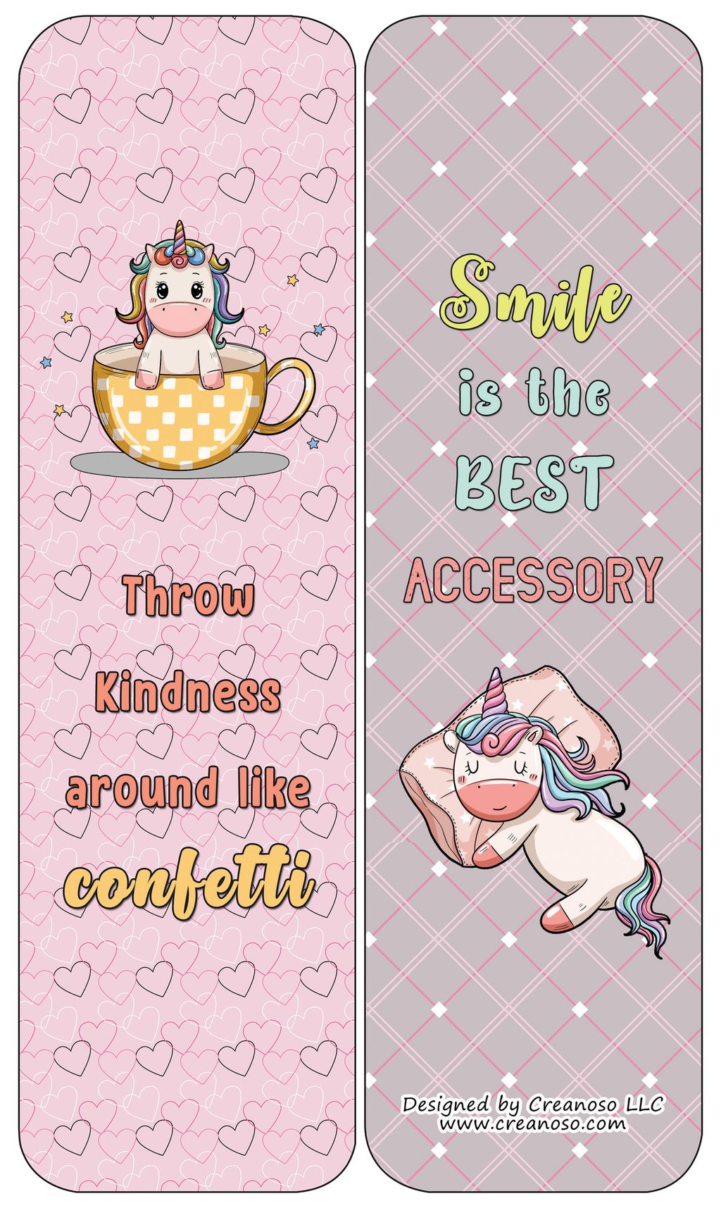 CNSBM4130_BM5_Unicorn Bookmarks Cards Series 4 - Happiness Kindness Success.jpg