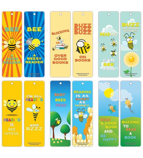 Bee Bookmarks no-pack