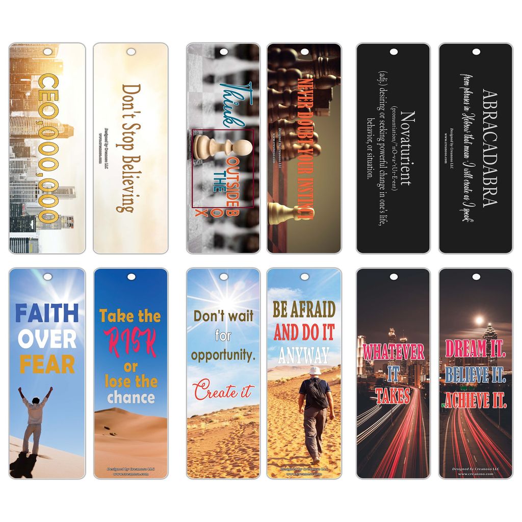 Entrepreneur Bookmarks no-pack