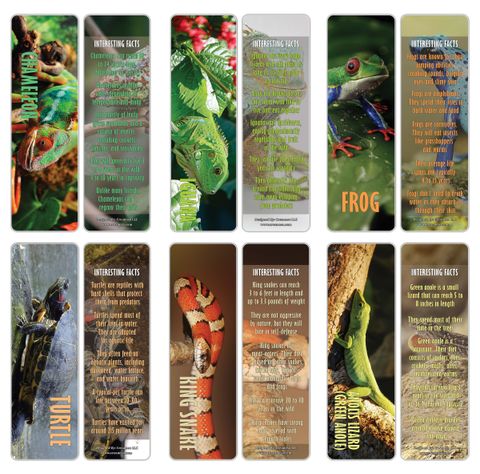 CNSBM2039_main_ Exotic Reptile Bookmarks