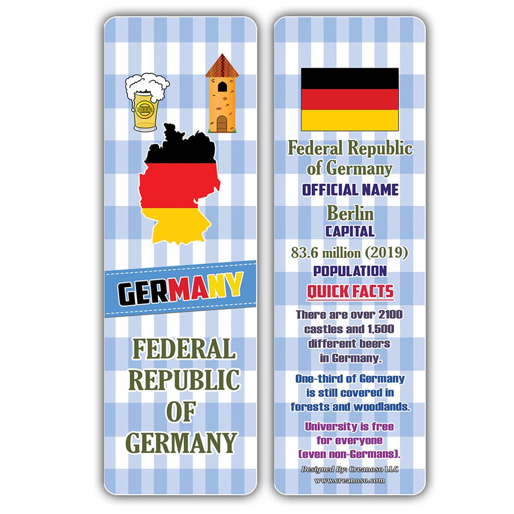 CNSBM2091_BM2_European Countries Facts Bookmarks