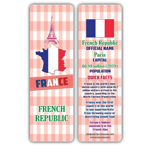 CNSBM2091_BM1_European Countries Facts Bookmarks