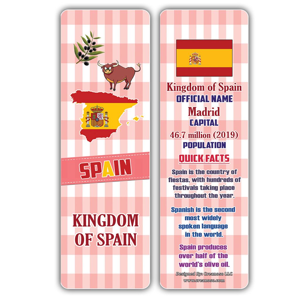 CNSBM2091_BM4_European Countries Facts Bookmarks