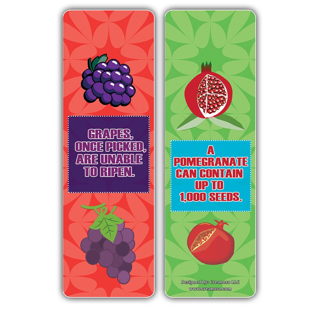 CNSBM2100_BM2_Fun Facts About Fruits Bookmarks