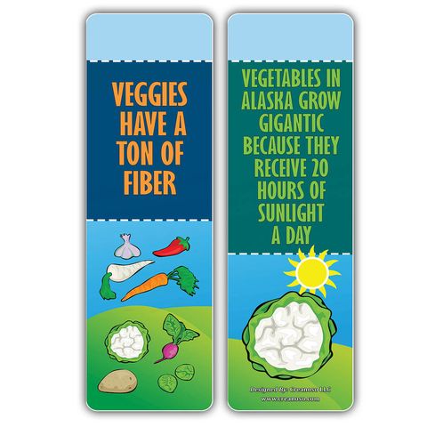 CNSBM2105_BM1_Fun Facts About Vegetables Bookmarks Series 2