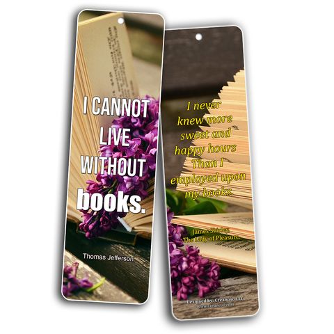 CNSBM3010_BM1_Avid Reader Bookmarks - Literary Quotes_2n1