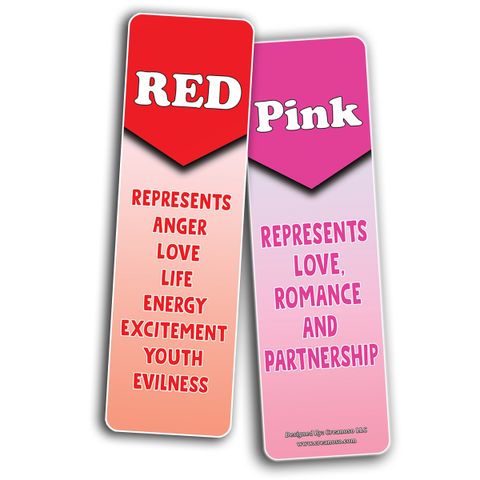 CNSBM3128 - BM1_Colors and Their Meanings Bookmarks_2n1