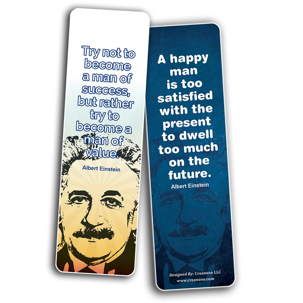 CNSBM3134 - BM5_Albert Einstein Quotes Bookmarks