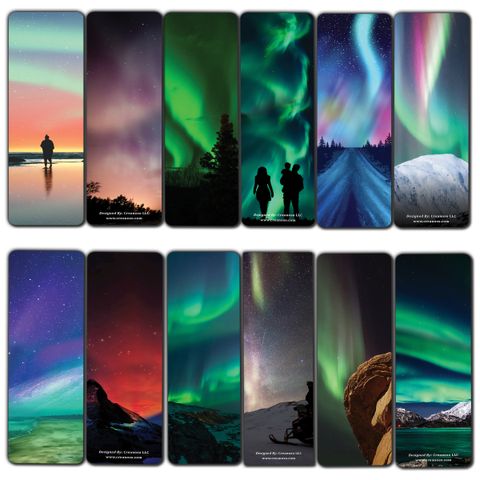 CNSBM3137 - MAIN_Aurora Night Sky Bookmarks