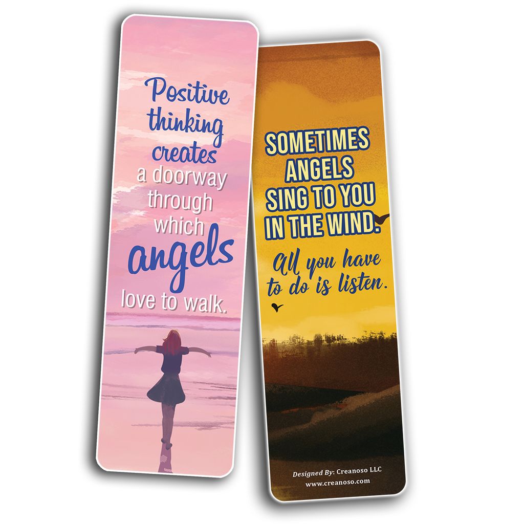 CNSBM3143 -BM4 - 2n1 - Angel Quotes Bookmarks