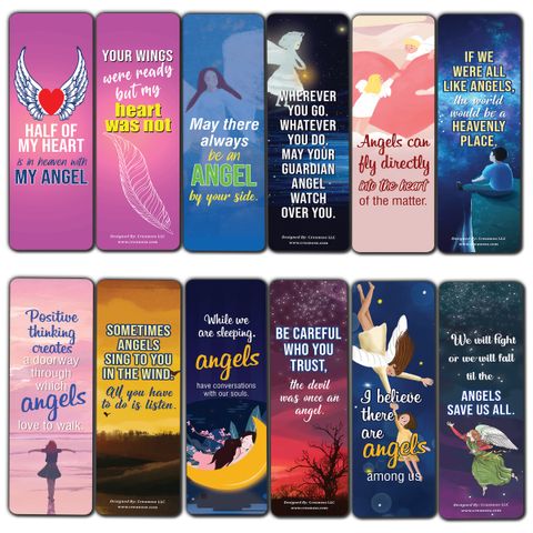 CNSBM3143 -MAIN_Angel Quotes Bookmarks