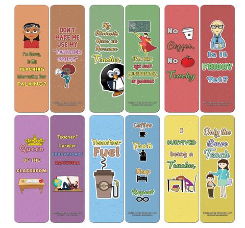 CNSBM4066_main_Funny Teacher Bookmarks_Product Packs