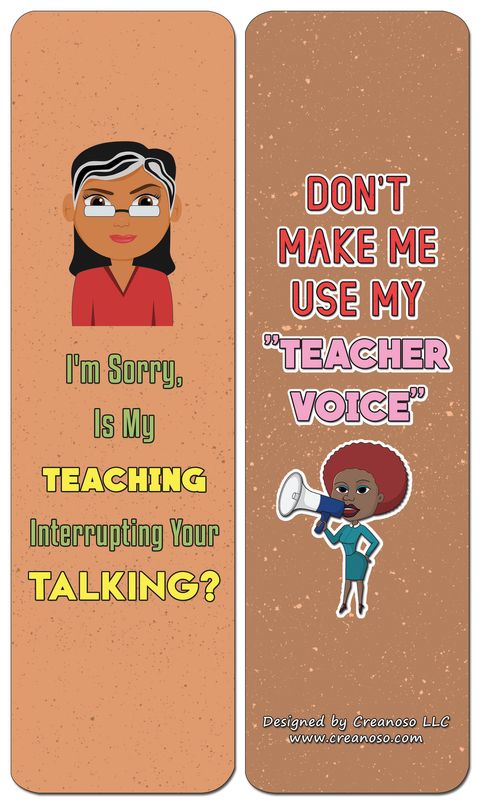 CNSBM4066_BM1_Funny Teacher Bookmarks