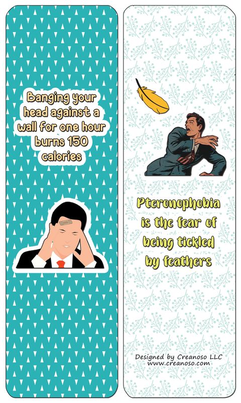 CNSBM4095_BM1_Funny Facts Bookmarks - Series 1