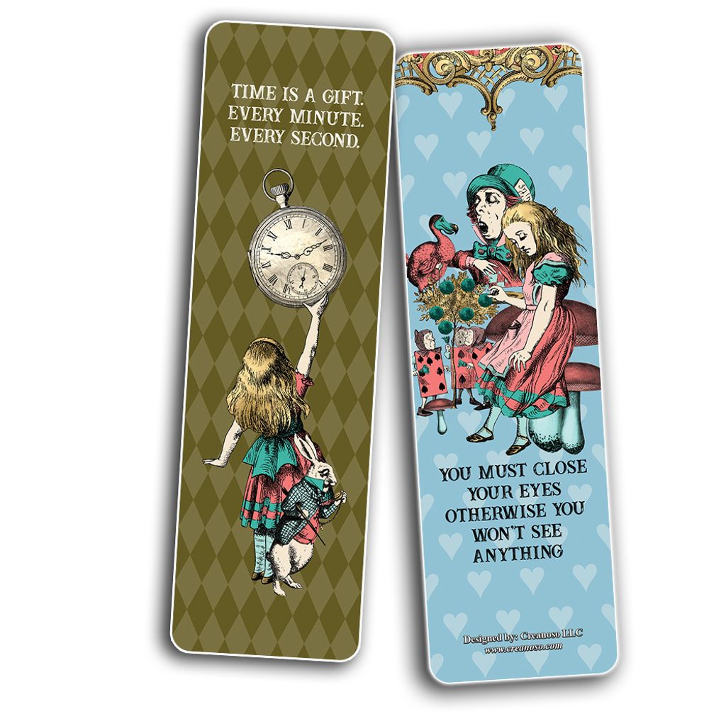 CNSBM5072_Bm5_Alice in Wonderland Bookmarks Cards Series 4_2n1