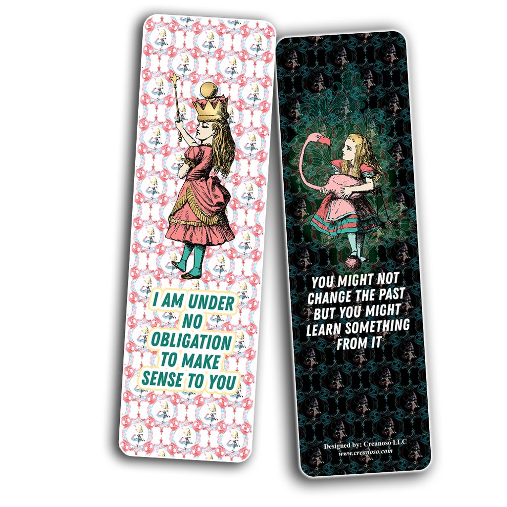CNSBM5072_Bm2_Alice in Wonderland Bookmarks Cards Series 4_2n1