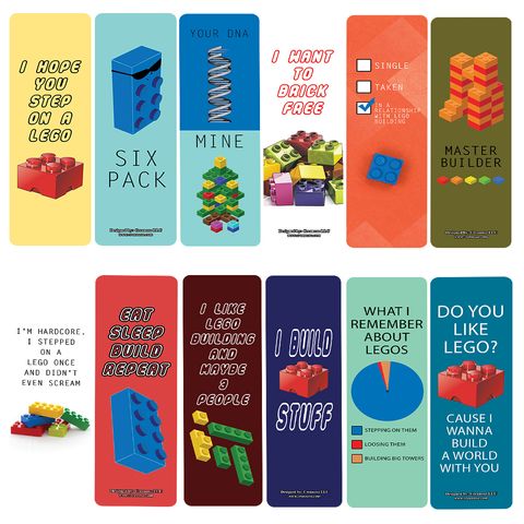 CNSBM5095_main_Funny LEGO Bookmarks_12n1