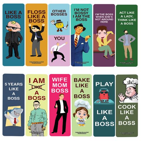 CNSBM5096_main_Funny Bookmarks Like a Boss_12n1