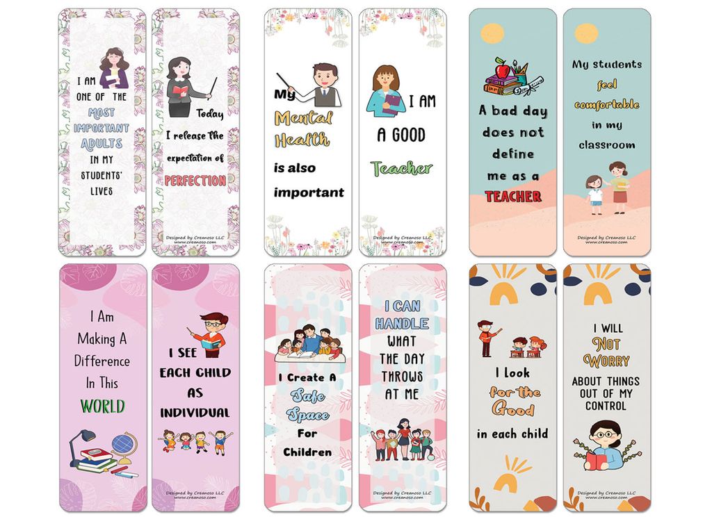 CNSBM4176_main_Affirmations Bookmarks for Teachers