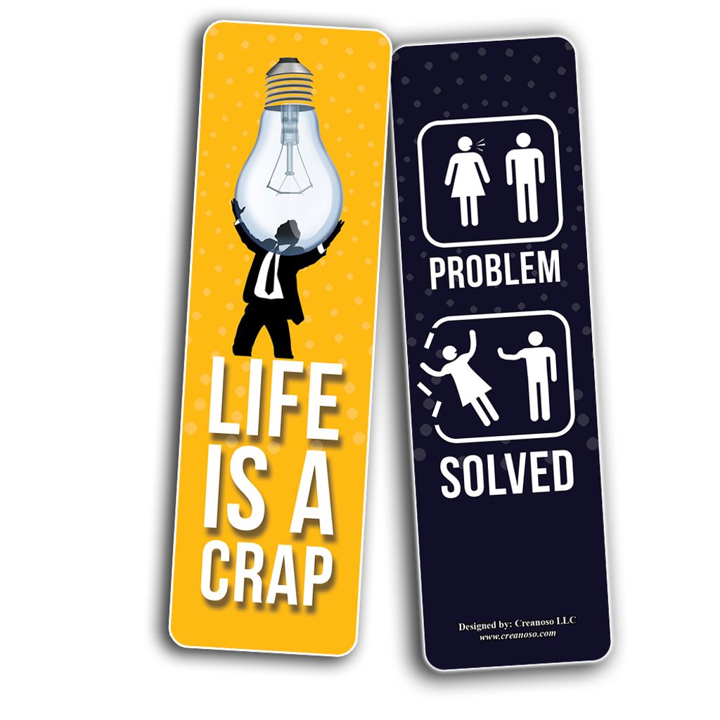 CNSBM5106_bm6_Funny Problems in Life Bookmarks_2n1