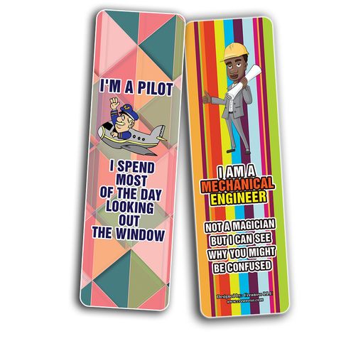 CNSBM5108_Bm1_Funny Profession Job Bookmarks_2n1