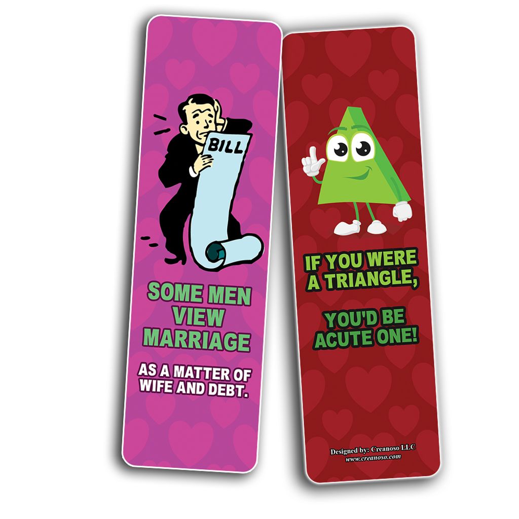 CNSBM5117_bm2_Funny I love you couple puns for him and her Bookmarks_2n1