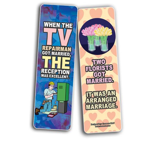 CNSBM5117_bm1_Funny I love you couple puns for him and her Bookmarks_2n1