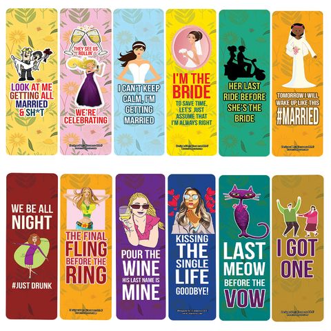 CNSBM5121_main_Funny Bridal Shower Bookmarks_12n1