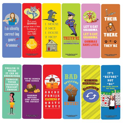 CNSBM5129_main_Funny English grammar mistakes Bookmarks_12n1