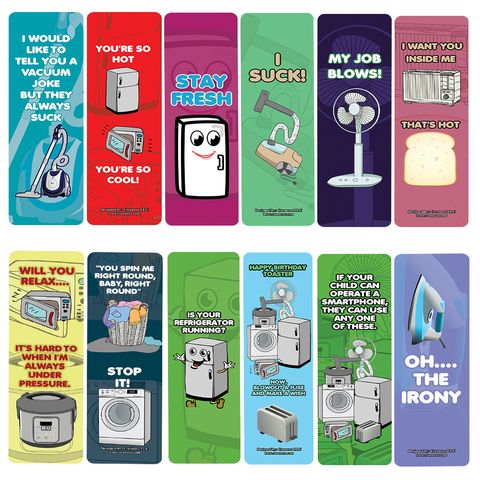 CNSBM5137_main_Funny Sarcastic Appliances Bookmarks_12n1