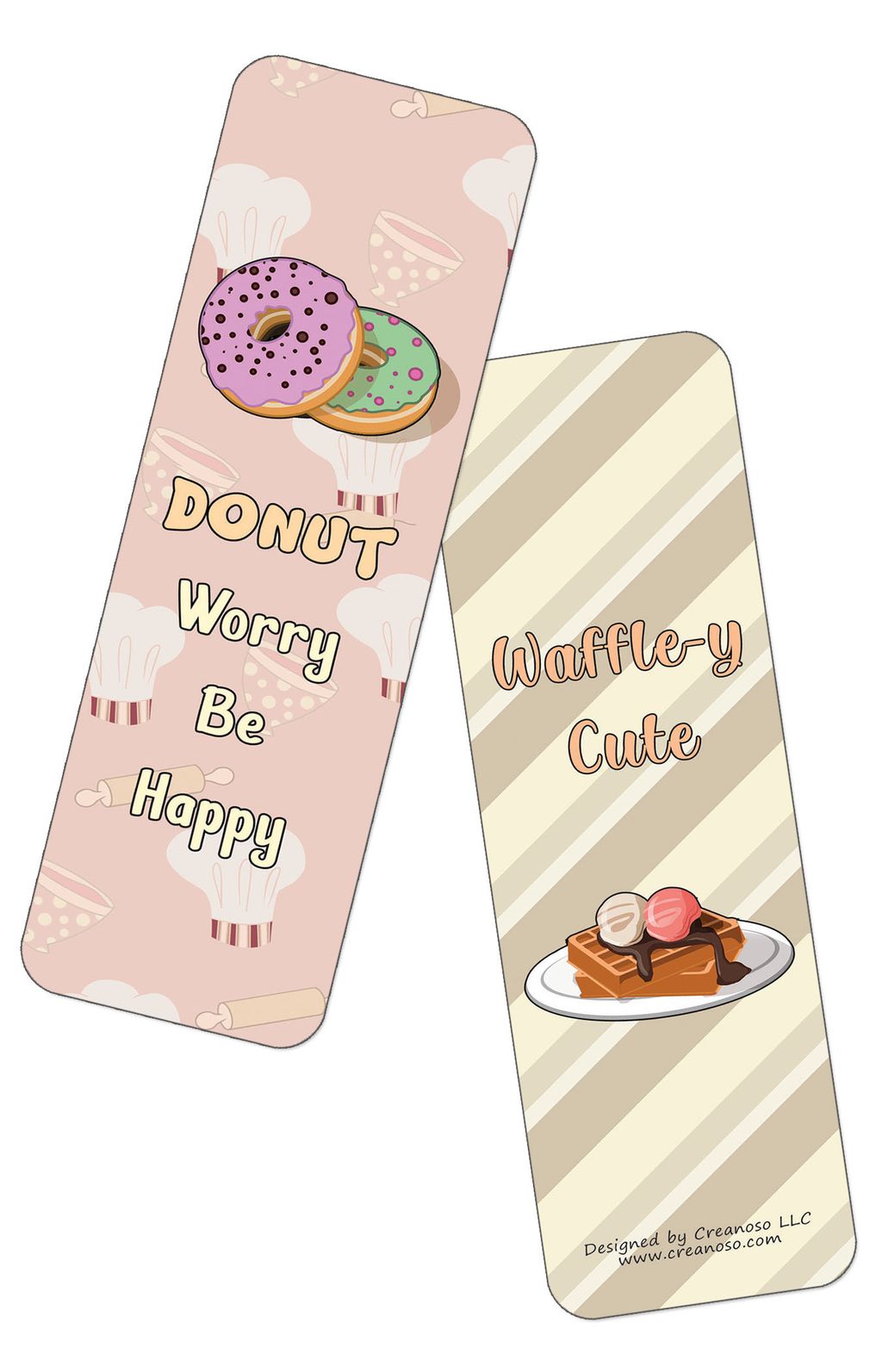 CNSBM6008_BM 2_Funny Sweet Desserts Puns Bookmarks