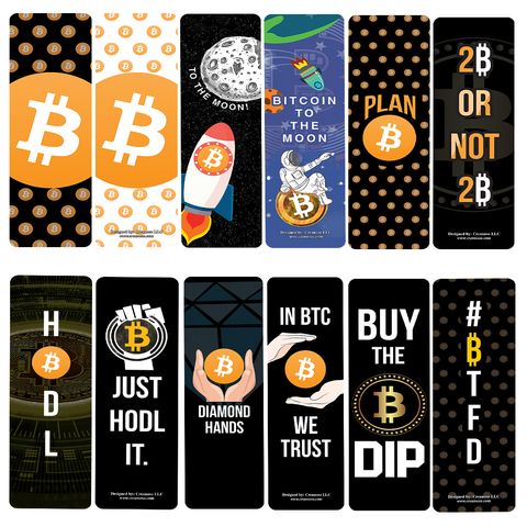 CNSBM6010_main_Bitcoin Bookmarks Collection Set_12n1