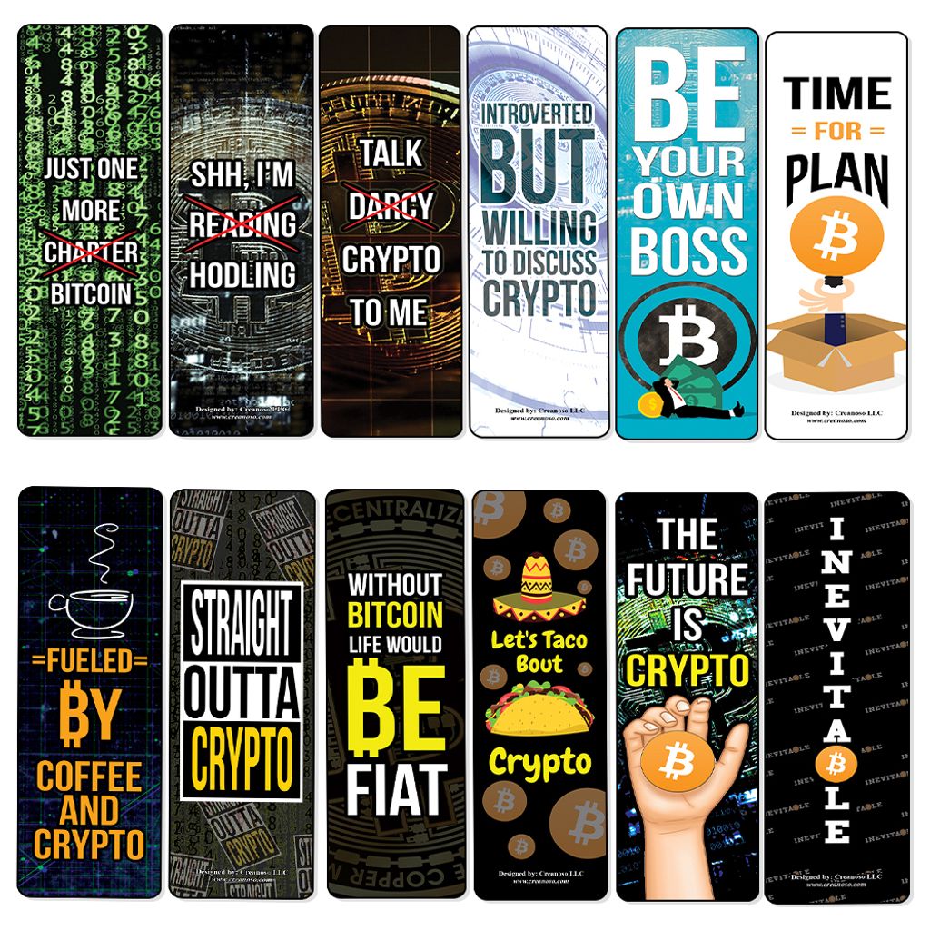 CNSBM6012_main_Funny Cryptocurrency Bookmarks Cards_12n1