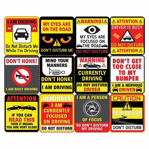 CNSVST2007_main_DoNotDisturbMyDrivingStickers