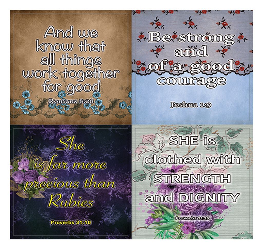 NEST1058_ST2_4n1_Vintage Religious Stickers for Women Series 1