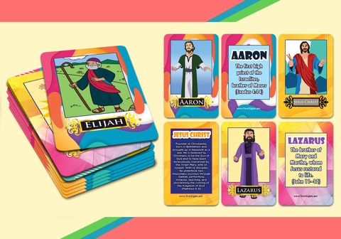 NEBC3017-Biblical Characters Learning Cards -MockUp 1