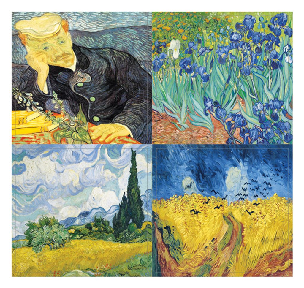 Van Gogh Sticker 4D-3