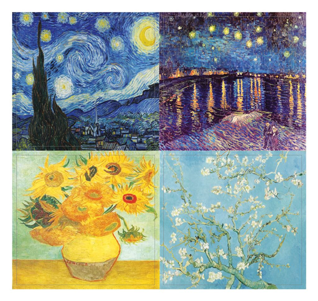 Van Gogh Sticker 4D-1