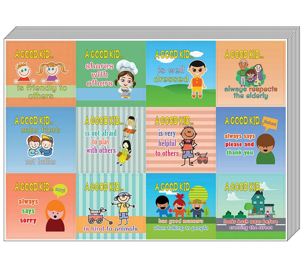CNSST2059_main_A Good Kid Behavior Stickers - Outside
