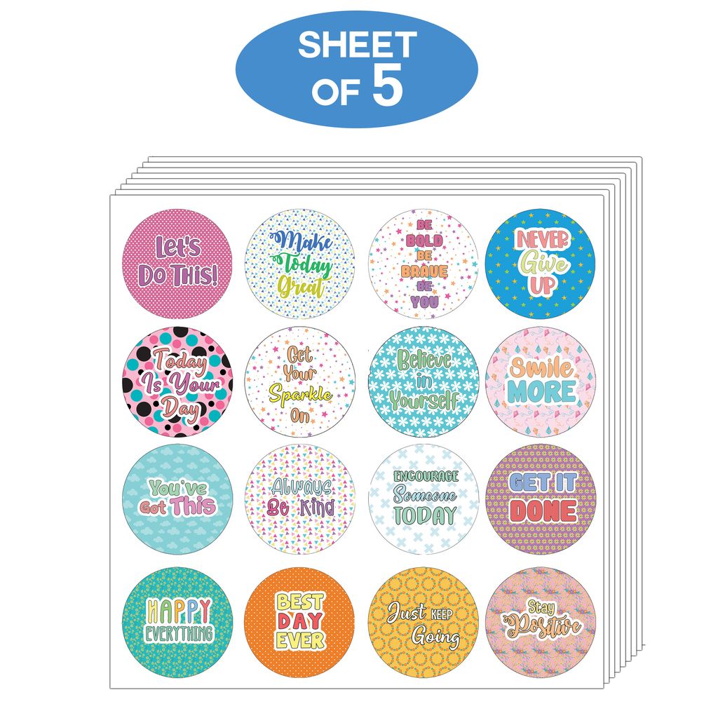 CNSST4034_main_5S_Affirmation Stickers - Confetti Words to Inspire