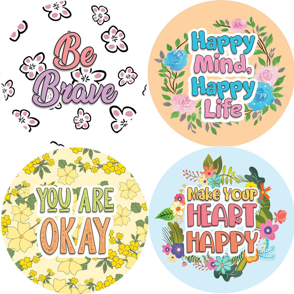 CNSST4036_4n1 3_Affirmation Stickers Happiness Kindness Success
