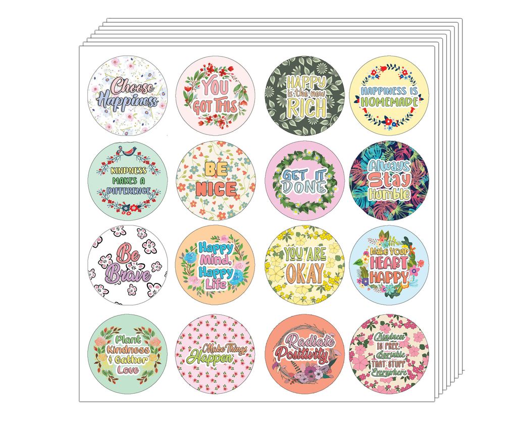 CNSST4036_main_Affirmation Stickers Happiness Kindness Success