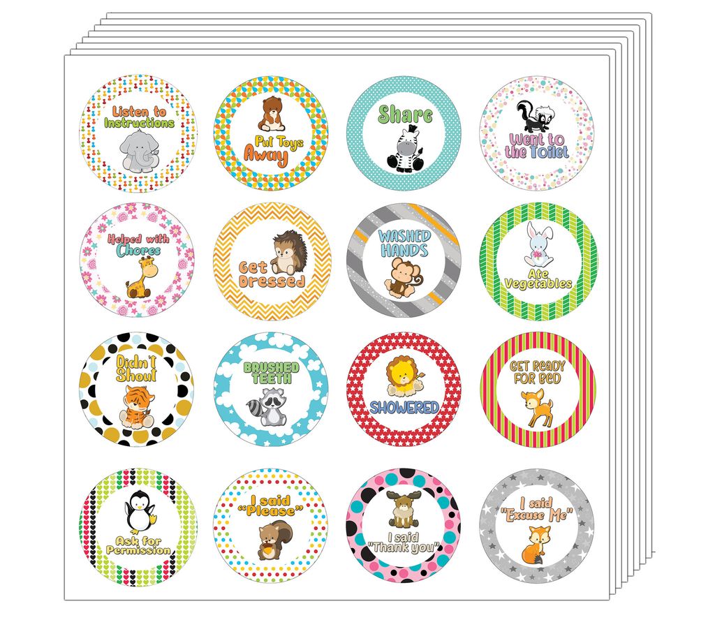 CNSST4058_main_Cute Toddler Rewards Stickers