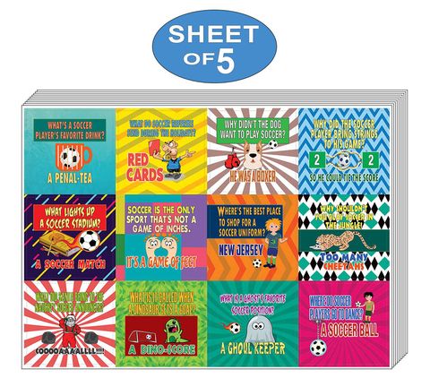 CNSST2077_main_5P_Playing Soccer Funny Sports Jokes Stickers