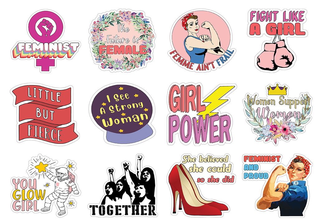 CNSVST4002_main_Feminist Stickers_Product Packs