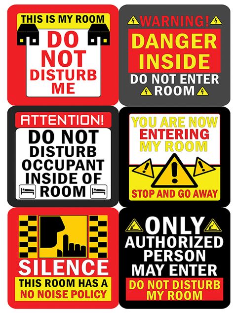 CNSVST2008_PST1_Do Not Disturb My Room Stickers