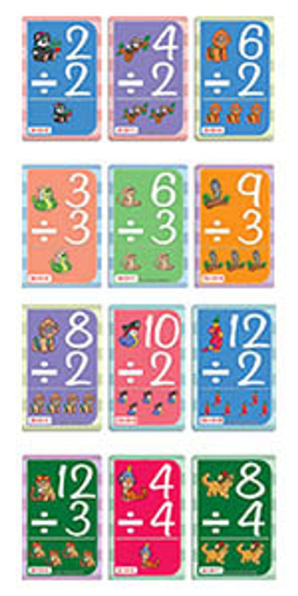 EBC_CNSBC2012_Division 0-12 Flash Cards-B0872VKVQ5
