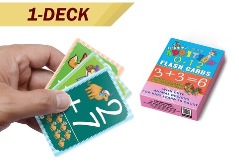 CNSBC2009_Addition 0-12 Flash Cards_Main_Image_1D