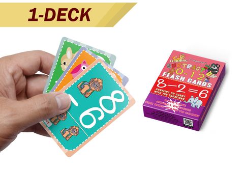 CNSBC2011_Subtraction 0-12 Flash Cards_Main_Image_1D